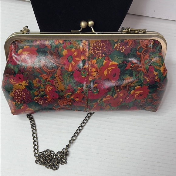 PATRICIA NASH Rustic Nature Potenaz Floral Leather Handbag Purse - Picture 3 of 7